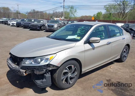 2017 Honda Accord Lx из США, поврежденный, VIN 1HGCR2F38HA058848